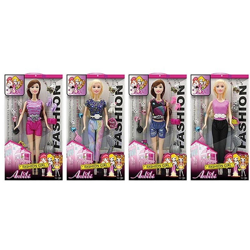 Pack 4 Muñecas Fashion – Muñecas 