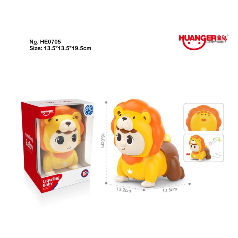 Muñeco Andador Bebé – Crawling Baby Huan