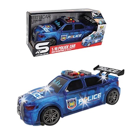 Coche Policía con Luces y Sonidos 25 cm 