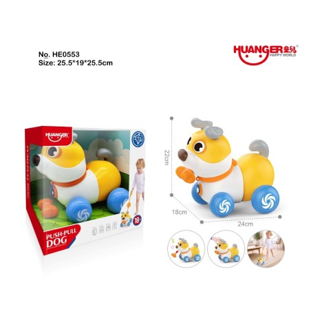 Arrastre Perro Infantil con Ruedas