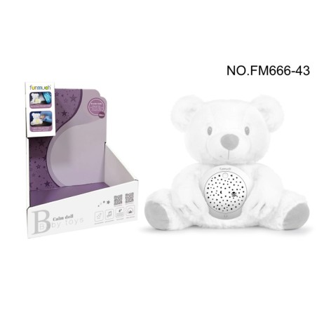 Oso Luminoso Blanco Infantil