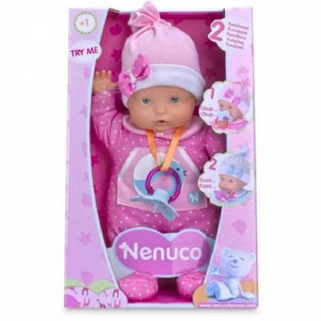 NENUCO ROSA LLORON BLANDITO 2 FUN. 30CM 