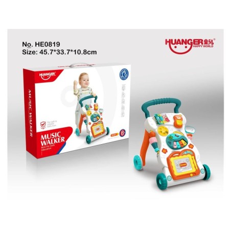 Andador Infantil con Sonidos y Pizarra