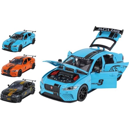 Coche Jaguar XE SV 1:24 Metal coleccion 