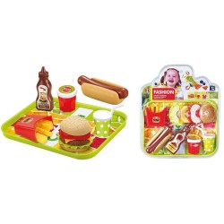 Bandeja Burguer Completa – Juego de Comi