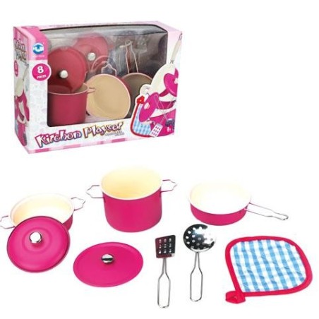 Utensilios Cocina 8 Piezas Metálicas 