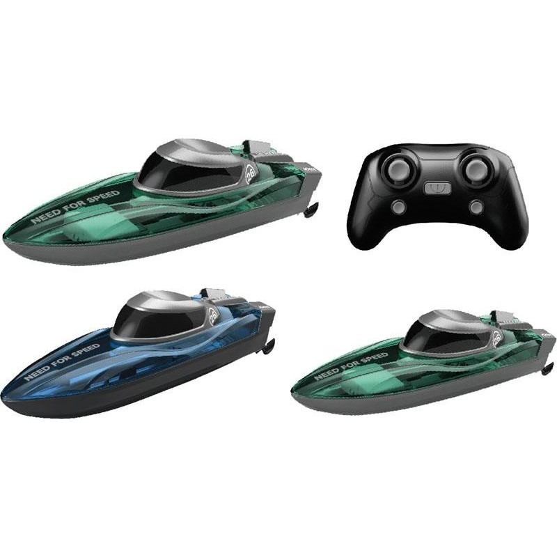 RC Lancha Teledirigida con Luces LED y G