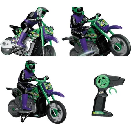 RC Moto Trail Crazon 2.4GHz – Acrobacias