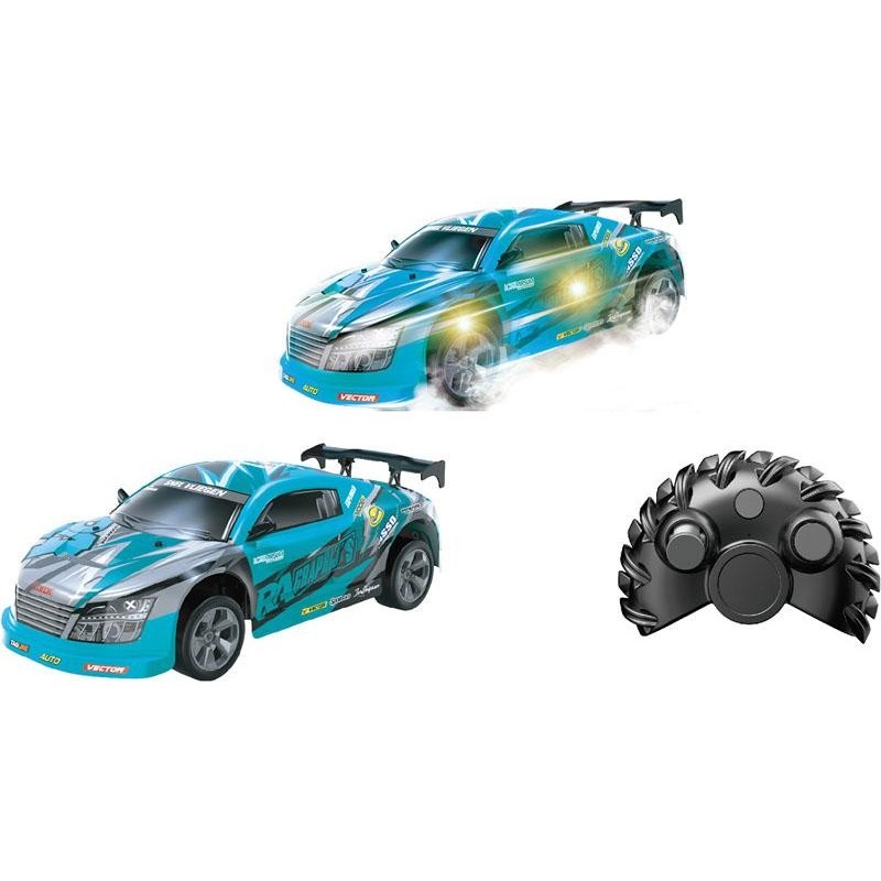 RC Coche Deportivo Azul 2.4G con Luces –