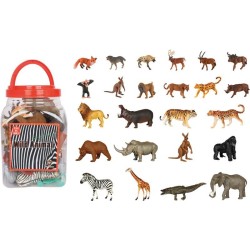 Bote de Animales Salvajes 55 Piezas – Se