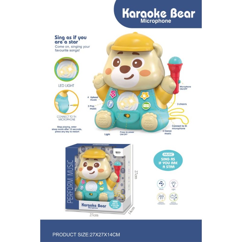 Oso Karaoke Con Microfono