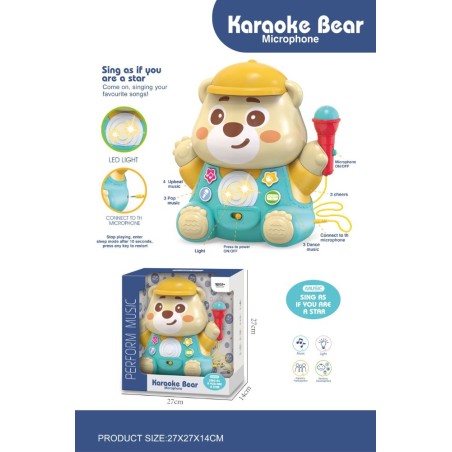 Oso Karaoke Con Microfono