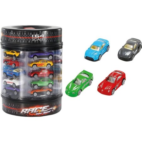Bote con 25 Coches 1:64 – Pack de Mini C