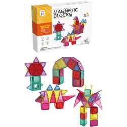 Set de Piezas Magnéticas 70 Pcs – Constr