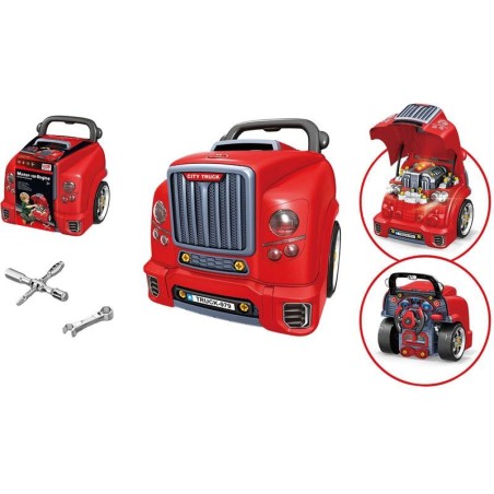 Coche Mecánico Rojo – Taller Motor 59 Pi