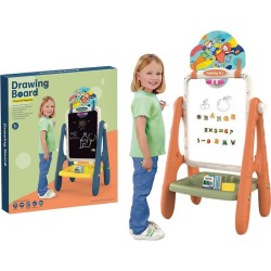 Pizarra Reversible 55 cm con Accesorios 