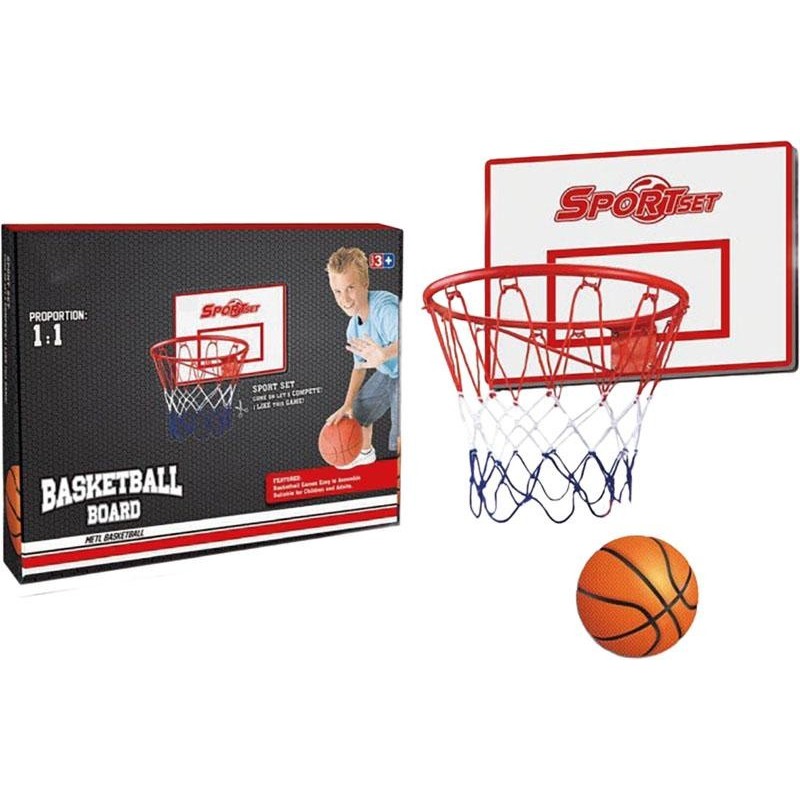 Canasta De Basket Con Tablero Madera 