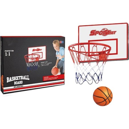 Canasta De Basket Con Tablero Madera 
