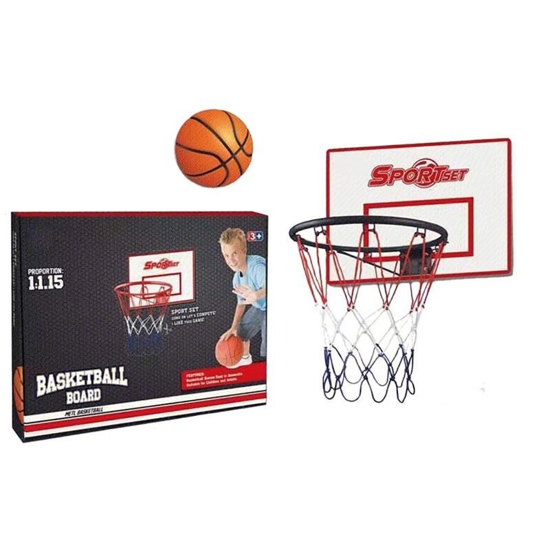 Canasta De Basket Con Tablero Madera - A