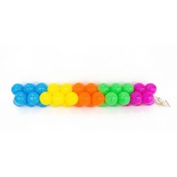 Saco de Bolas 6,5 cm – Colores Surtidos