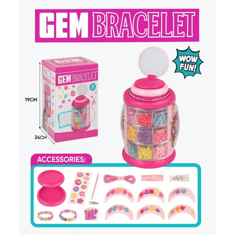 Caja Abalorios Hexagonal – Set Creativo 