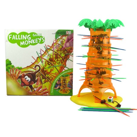 Juego Monos Locos – Torre con Palitos y 