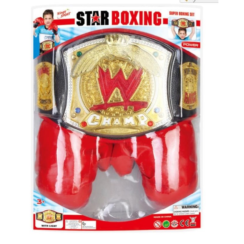 Set de Boxeo Infantil – Guantes y Cintur