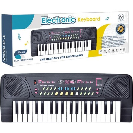 Órgano Electrónico Infantil Negro – 42 c
