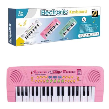 Órgano Electrónico Infantil Rosa – 42 cm