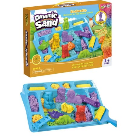 Caja Arena Mágica 1 kg con Moldes de Ani