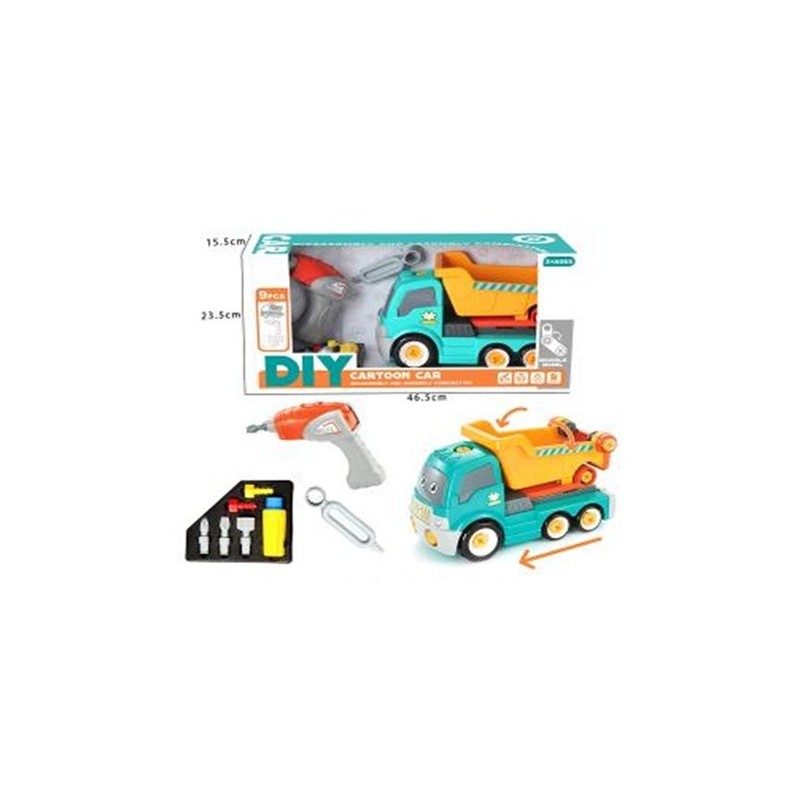 Camion Volquete Con Destornillador