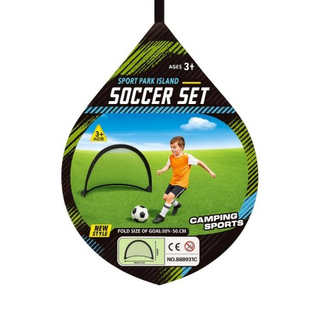 Portería Plegable Infantil con Balón – S