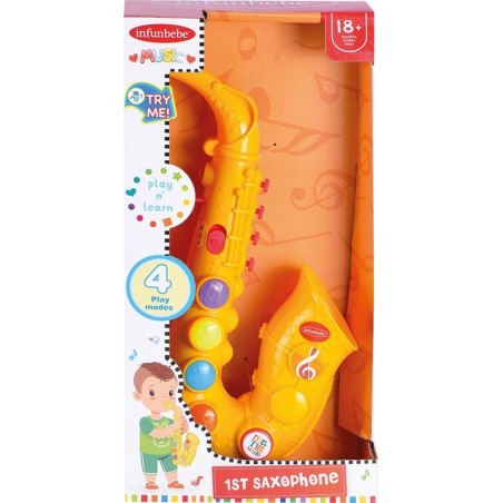 Saxofón Infantil con Luces y Sonidos