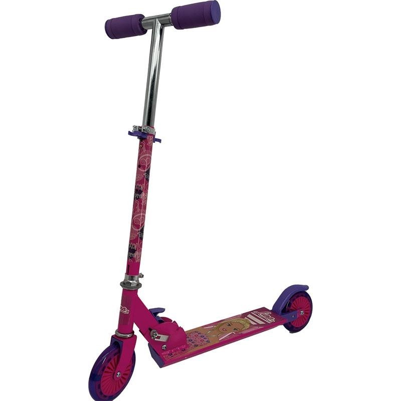 Patinete 2 Ruedas Plegable Rosa
