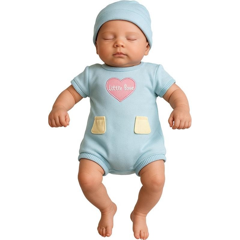 Muñeca de Silicona 20 cm – Bebé Realista