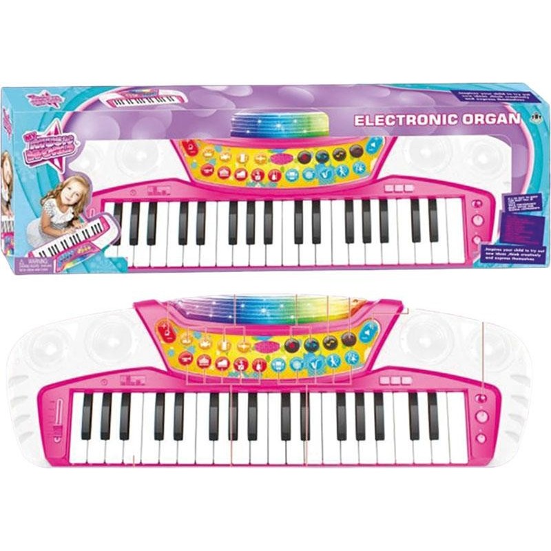 organo Rosa 63 cm con Micrófono – Teclad