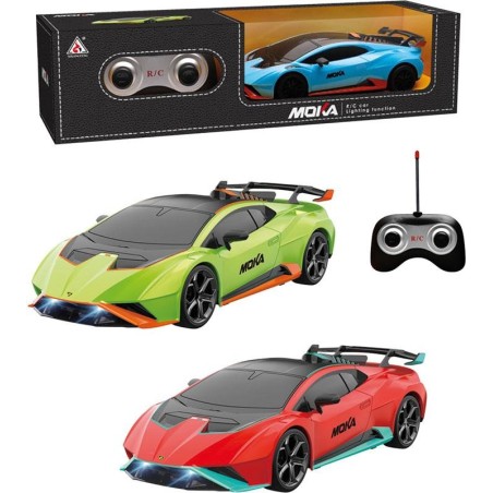 RC Lambo Moka Verde 20 cm – Coche Teledi