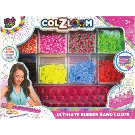 Caja pulseras de goma para niñas – Set c