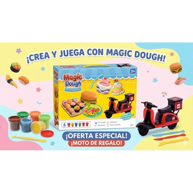 Magic Dough Take-Away – Set de Plastilin