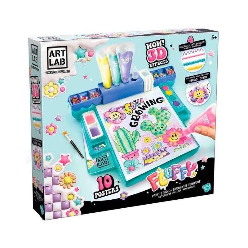 Estudio de acuarelas 3D Fluffy Paint