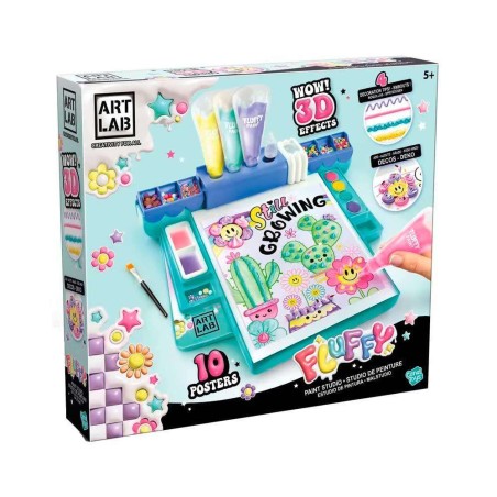 Estudio de acuarelas 3D Fluffy Paint