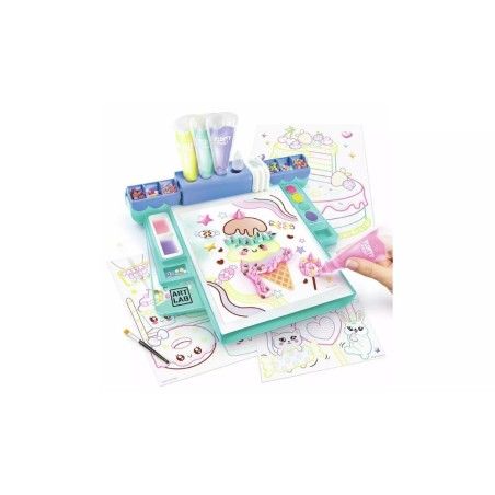 Estudio de acuarelas 3D Fluffy Paint