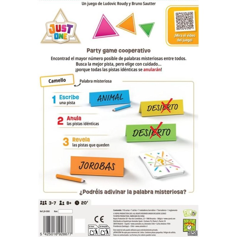 Juego Just One