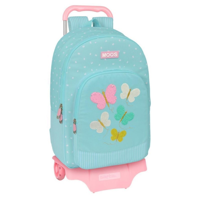 Mochila Ruedas MOOS Butterflies 46 cm