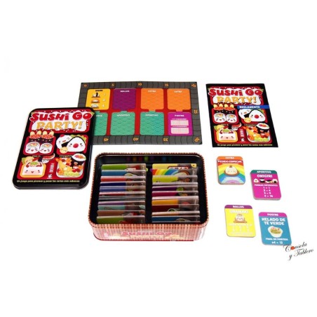 Sushi Go Party Juego de Mesa