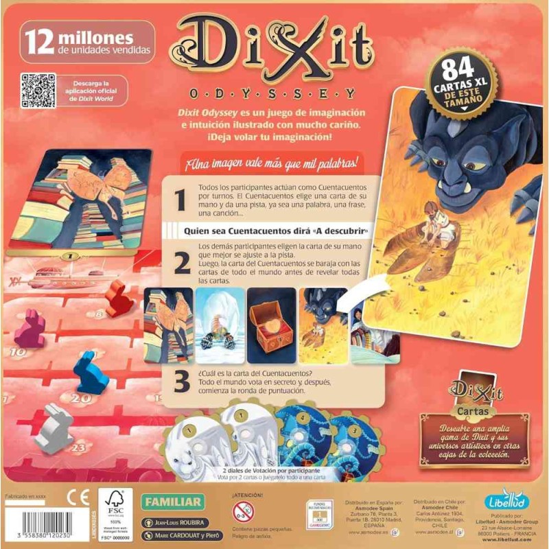 Juego Dixit Odyssey
