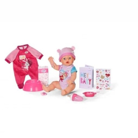 Baby Born - Emma con pelele y accesorios