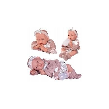 Recién Nacida Lúa Bolitas Babero Cuerpo 