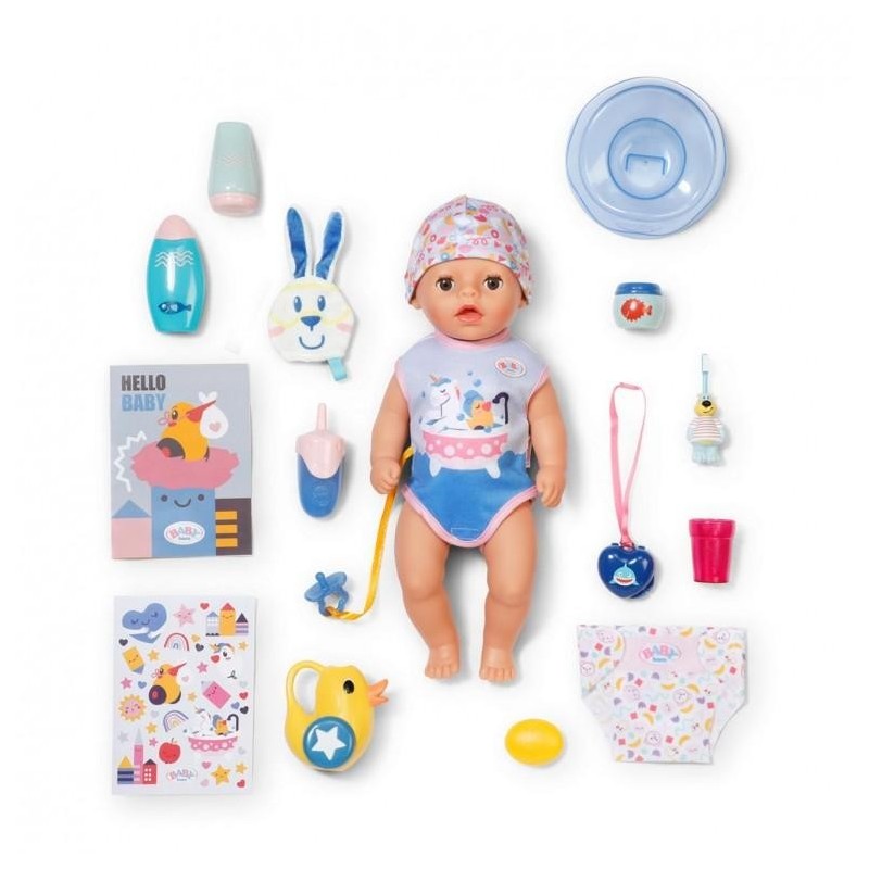 Muñeco Lukas Baño Divertido 36Cm Baby Bo