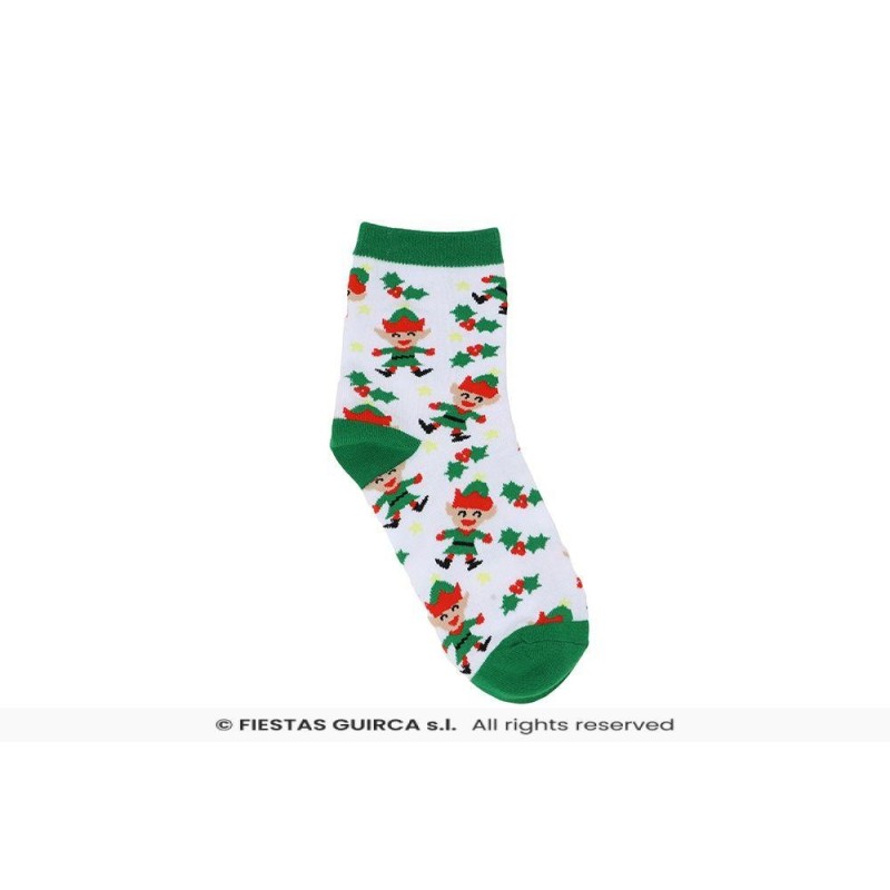 Calcetines navideños elfos 37-41